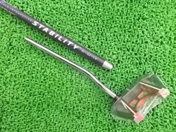 スタビリティーシャフトにオデッセイ エクソー(EXO)のヘッドを装着 