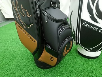 KRONOS×VESSEL（クロノス×ヴェゼル）Wネームキャディーバッグ