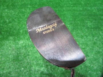 マスダゴルフ　STUDIO-3 銅ﾒｯｷ仕上げ　パター　入荷