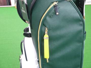 VESSEL キャディバック　マスターズカラー　CROSSHATCH GREEN VESSEL PLAYER 5.0 PRO Crosshatch Green W ベゼル プレイヤー5