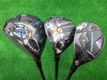 希少な左用！パラダイム Aiスモーク Ti340 ミニドライバー 他、左利きモデル続々入荷中！買取速報！