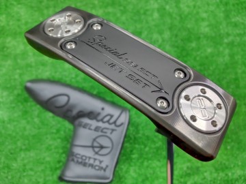 【世界唯一／未使用】SCOTTY CAMERON★ジェットセットLAGOLF34 スコッティ・キャメロンの新作は世界数量限定！ 黒いボディーが美しい