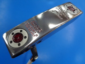 スコッティ・キャメロン スタジオセレクト ニューポート2 ミッドスラント シルバーDLC加工× LA GOLF TPZ 135（ONE35）◆使えるアート◆