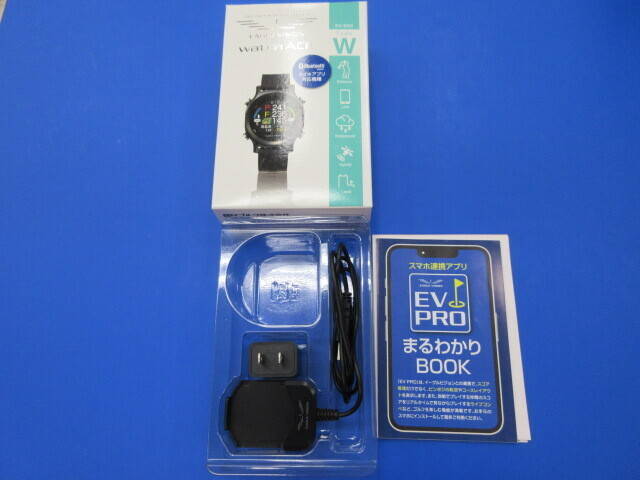 中古 EAGLE VISION watch ACE EV-933 ブラック距離測定器 ゴルフ用品