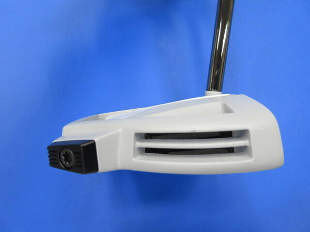 中古 SPIDER X チョークホワイト/ホワイト シングルベンドパター ゴルフ用品