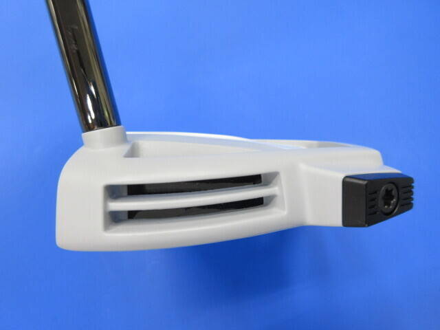 中古 SPIDER X チョークホワイト/ホワイト シングルベンドパター ゴルフ用品