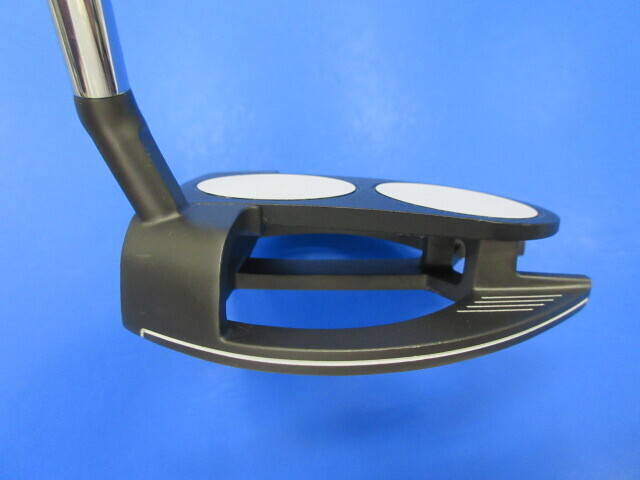 中古 O WORKS BLACK 2-BALL FANG Sパター ゴルフ用品