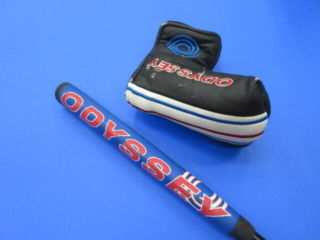 中古 TRIPLE TRACK DOUBLE WIDE FLOWパター ゴルフ用品