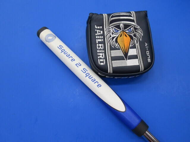 中古 Ai-ONE Square 2 Square JAILBIRDパター ゴルフ用品