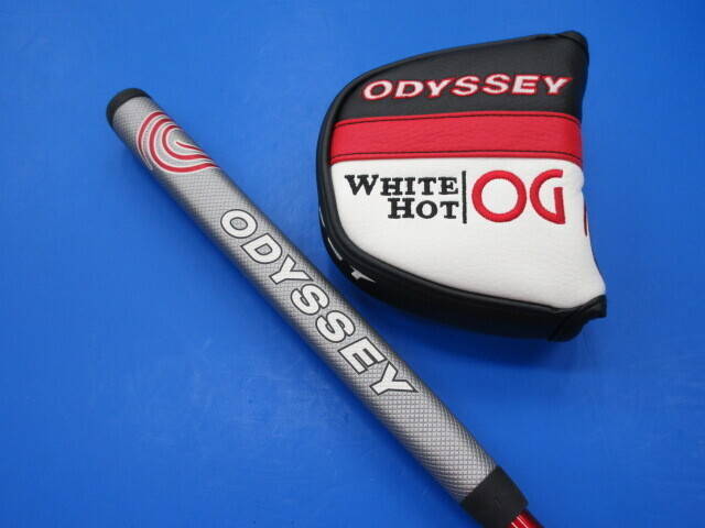 中古 WHITE HOT OG 2-BALL BLADE TOUR LINEDパター ゴルフ用品