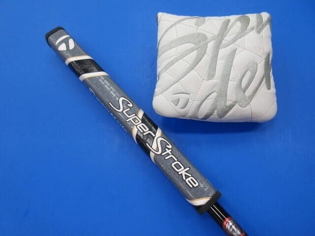 中古 SPIDER GTx WHITE TRUSS TM1パター ゴルフ用品