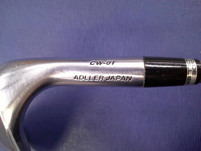 ADLLER JAPAN ウェッジ JADE ADLLER Think Chip Wedge CW-01 55°