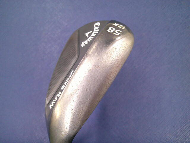 Callaway ウェッジ JAWS RAW ブラック 58°-12X