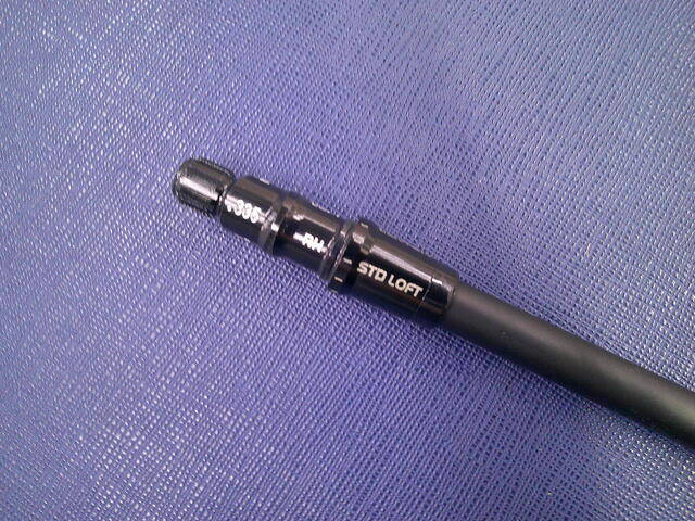 Fujikura シャフト (S) SPEEDER NX BLACK 50 (テーラーメイド用スリーブ)