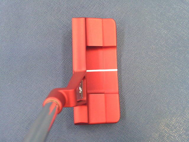 ODYSSEY パター TRI-BEAM RED DOUBLE WIDE CS