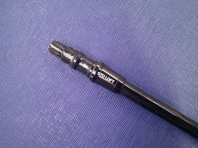 UST MAMIYA シャフト (Ｓ) ATTAS RX ULTRA BLACK 5 (テーラーメイド用スリーブ)