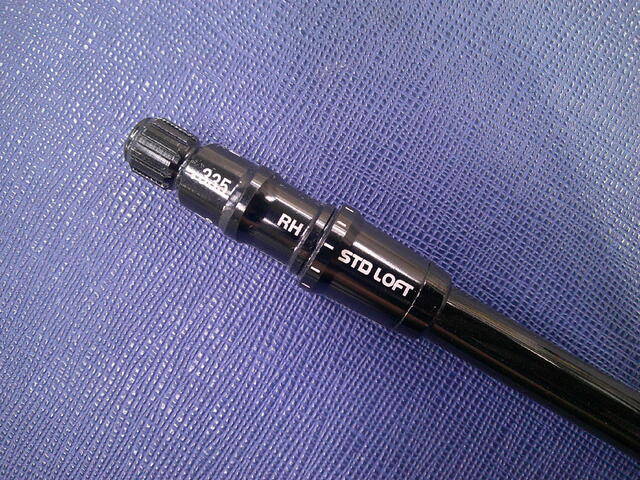 UST MAMIYA シャフト (Ｓ) ATTAS RX ULTRA BLACK 6 (テーラーメイド用スリーブ)