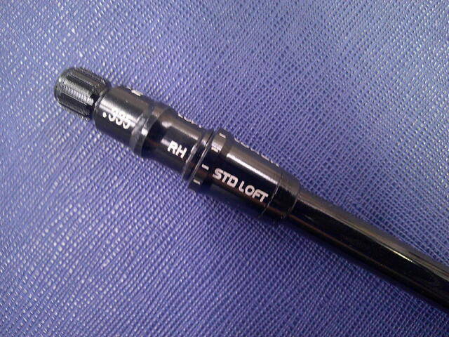 UST MAMIYA シャフト (Ｘ) ATTAS RX ULTRA BLACK 5 (テーラーメイド用スリーブ)