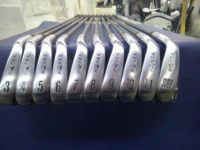 本間ゴルフ アイアンセット LB-280 (黒七宝) 10本