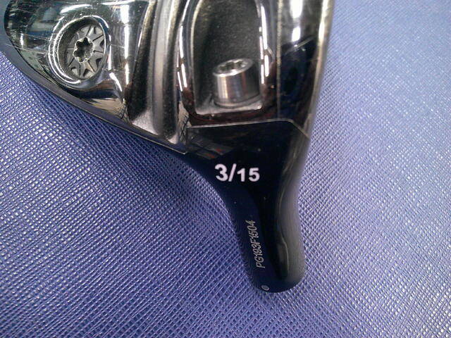 Progress フェアウェイウッド Progress BB4 #3（15°）