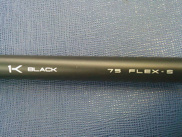 三菱 CHEMICAL シャフト TENSEI 1K BLACK 75 (US) (S)