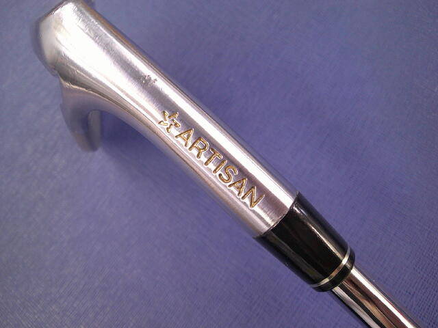 中古 ARTISAN WEDGE ニッケルクロムメッキ 50Sウェッジ ゴルフ用品