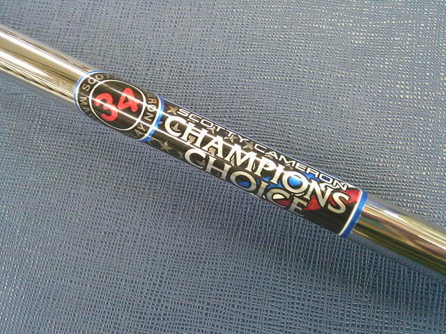中古 CHAMPIONS CHOICE (2023) NEWPORT 1.5+ BUTTON BACKパター ゴルフ用品