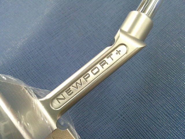 中古 CHAMPIONS CHOICE (2023) NEWPORT+ BUTTON BACKパター ゴルフ用品