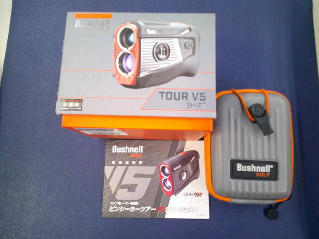 中古 Bushnell PINSEEKER TOUR V5 SHIFT JOLT距離測定器 ゴルフ用品