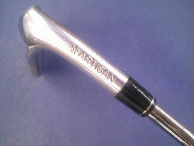 中古 ARTISAN WEDGE ニッケルクロムメッキ 56DSウェッジ ゴルフ用品