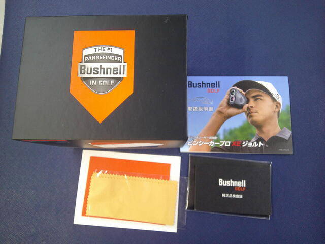 中古 Bushnell PINSEEKER PRO XE JOLT距離測定器 ゴルフ用品