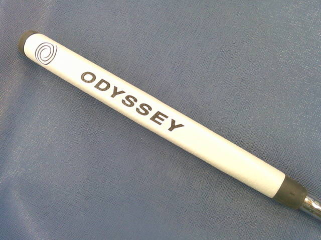 中古 DFX BY ODYSSEY 2-BALL BLADEパター ゴルフ用品