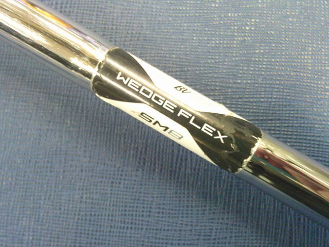中古 Vokey SM8 ツアークローム 54°-14F レフティウェッジ ゴルフ用品