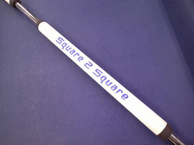 中古 Ai-ONE Square 2 Square JAILBIRD BROOMSTICKパター ゴルフ用品