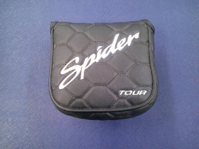 中古 SPIDER TOUR BLACKパター ゴルフ用品