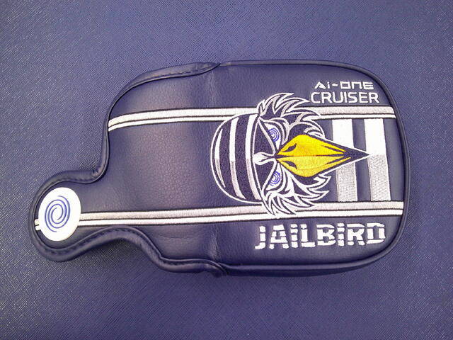 中古 Ai-ONE Square 2 Square JAILBIRD BROOMSTICKパター ゴルフ用品