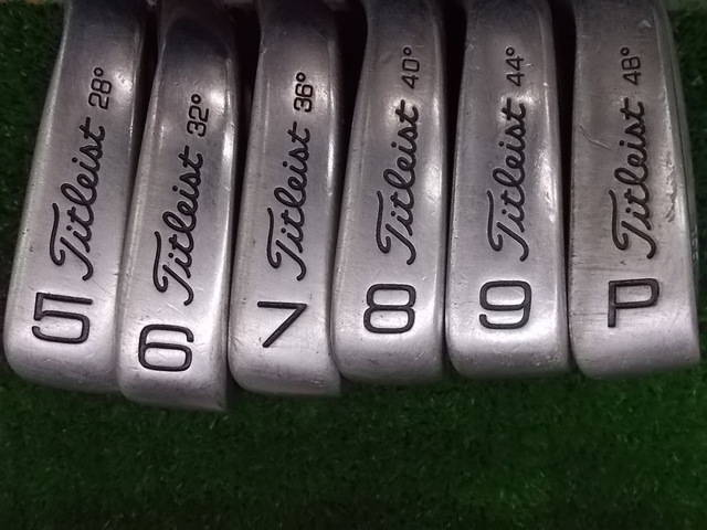 Titleist アイアンセット DCI (GOLD) その他