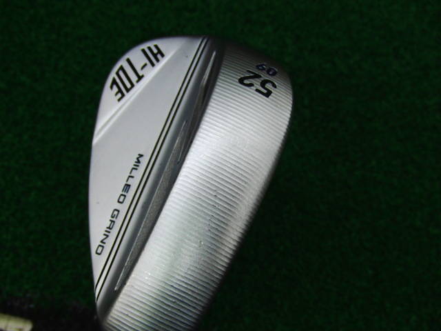 TaylorMade ウェッジ MILLED GRIND HI-TOE (2022) クローム 52°-09°