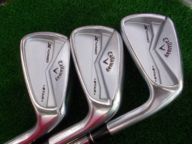 Callaway アイアンセット X FORGED STAR (2024) 6本