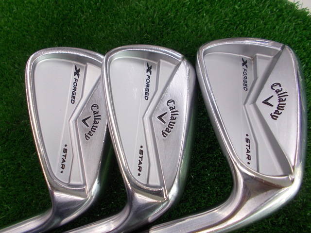 Callaway アイアンセット X FORGED STAR (2024) 6本