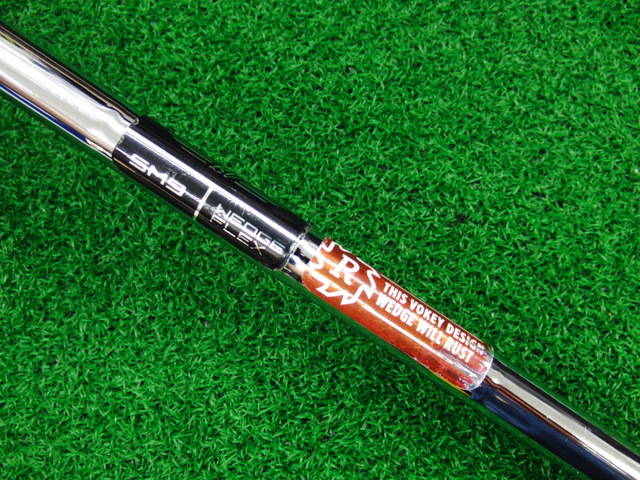 中古 Vokey SM9 ジェットブラック 54°-14Fウェッジ ゴルフ用品