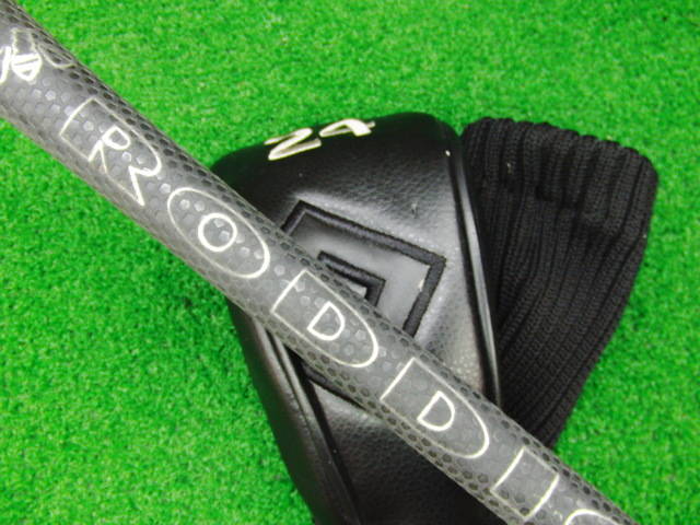 中古 ONOFF FAIRWAY WINGS KURO 24゜ユーティリティ ゴルフ用品