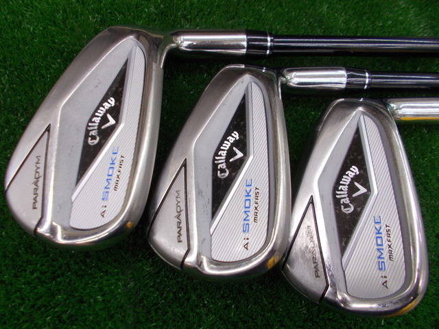 中古 PARADYM Ai SMOKE MAX FAST  6本アイアンセット ゴルフ用品
