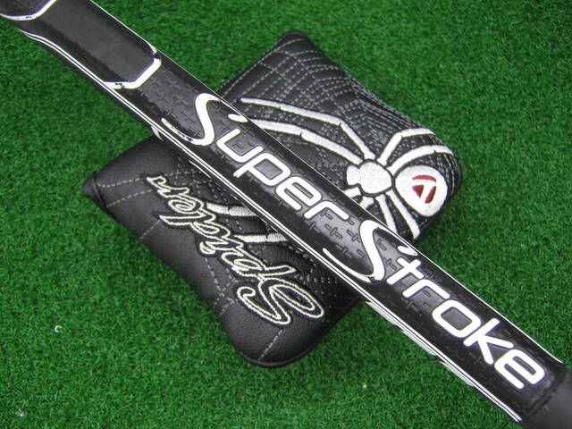 中古 SPIDER FCG クランクネックパター ゴルフ用品