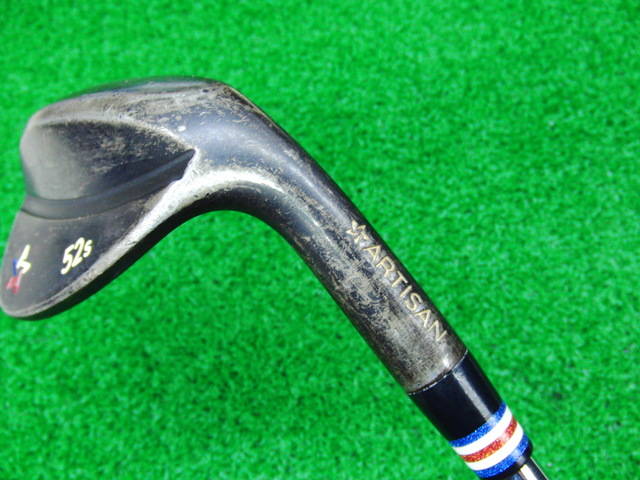 中古 ARTISAN WEDGE DBM（黒） 52Sウェッジ ゴルフ用品