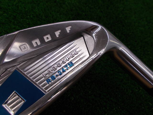 中古 ONOFF LABOSPEC RB-247M  5本アイアンセット ゴルフ用品