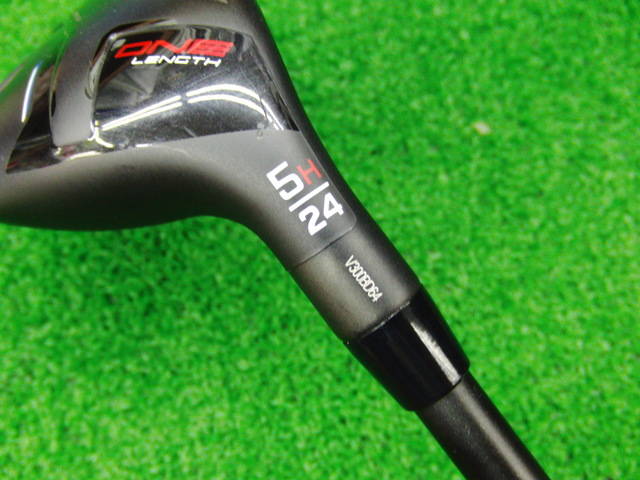 中古 AEROJET ONE LENGTH 5H(24°)ユーティリティ ゴルフ用品