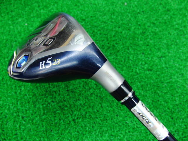 中古 XXIO (2022) ネイビー H5(23°)ユーティリティ ゴルフ用品