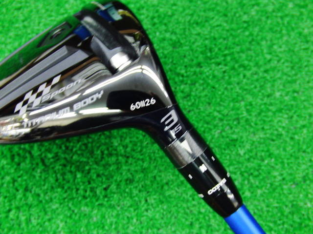 中古 BALDO TT FAIRWAY WOOD GT PROTO SPOON #3(15°)フェアウェイウッド ゴルフ用品