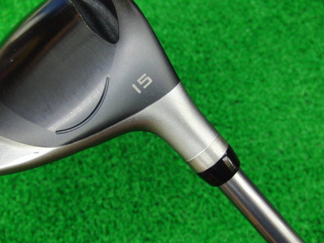 中古 egg spoon BLACK 15°フェアウェイウッド ゴルフ用品